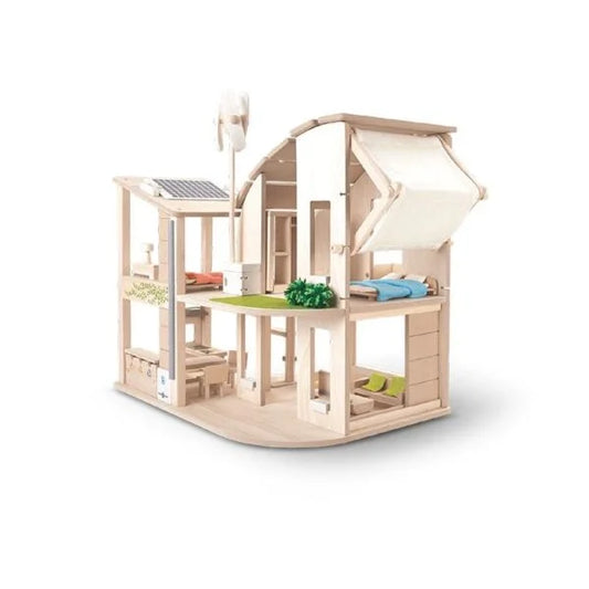 ✨ Dream Big with the Green Dollhouse & Furniture Set! 💚