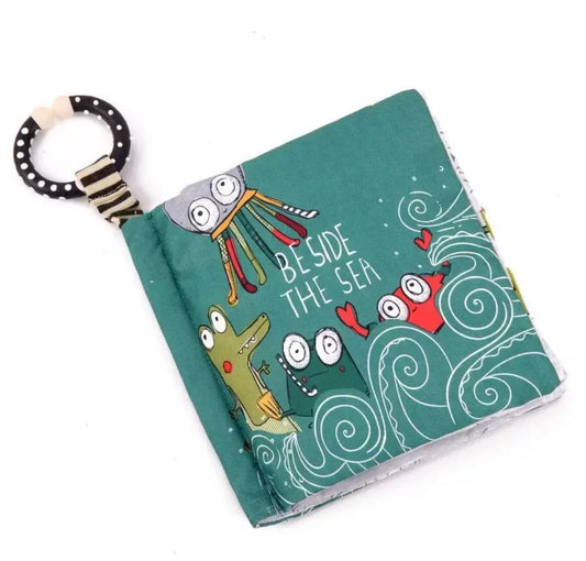 📖 Fabric Book “Beside the Sea” – Soft, Fun & Educational for Babies 🌊